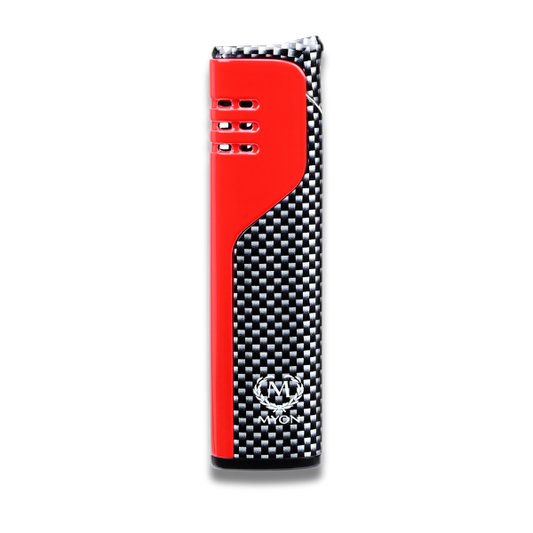 MYON Jet Feuerzeug Carbon / Rot