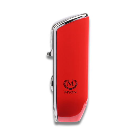 MYON 3-Jet Feuerzeug Rot